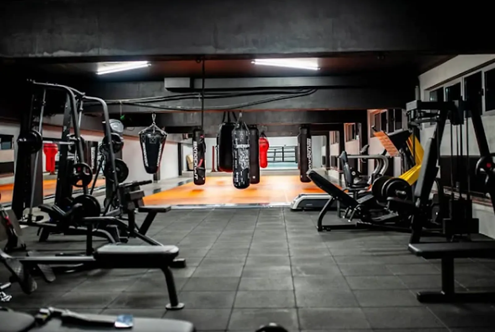 Sala clubului Underground Grappling